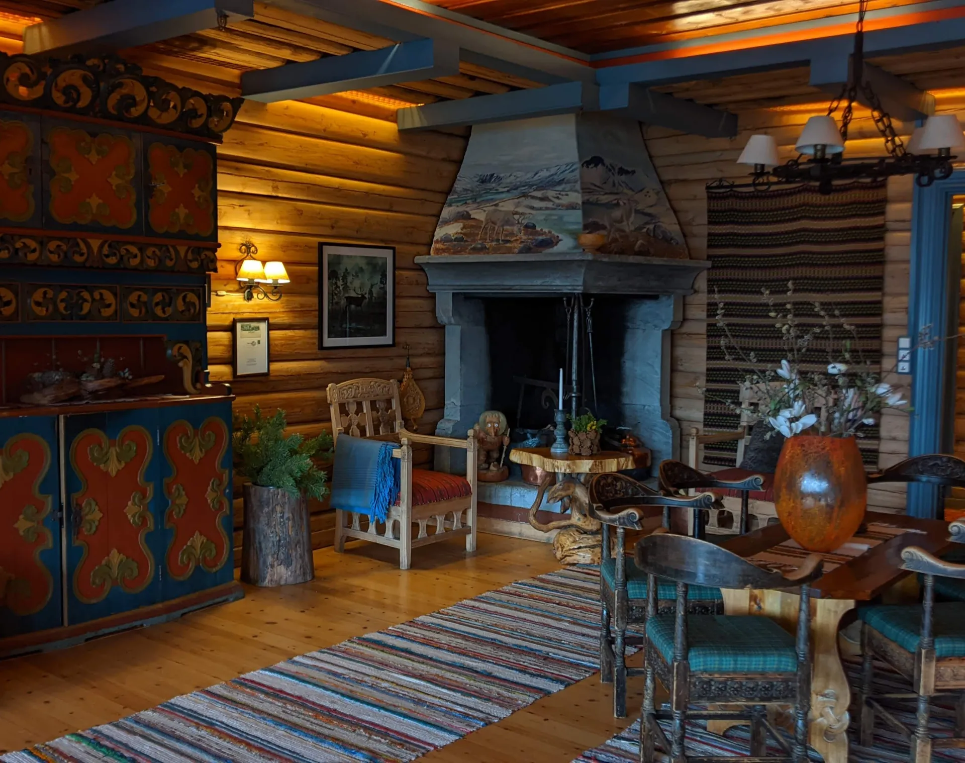 Lounge at accommodation