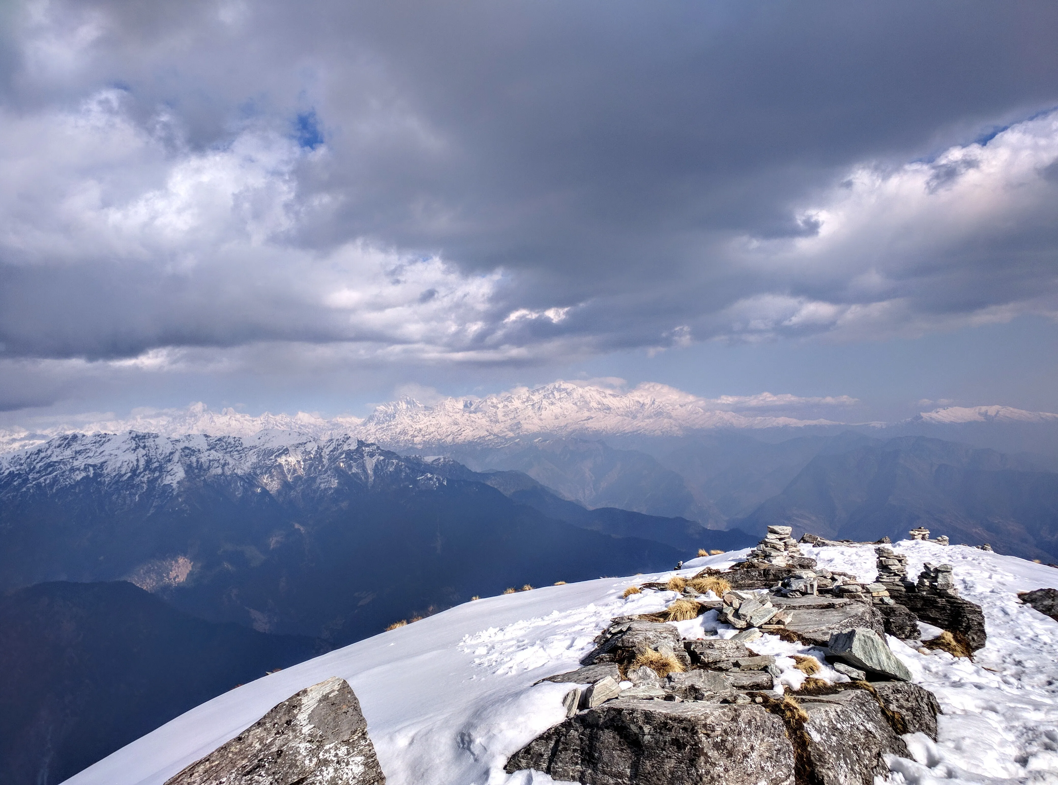 The view from Chandrashila Peak